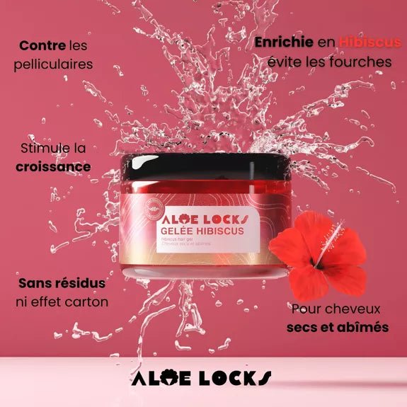 Easy Pouss Aloé Locks Gelée Hibiscus Purifiante Et Anti - Fourche - Ethnilink