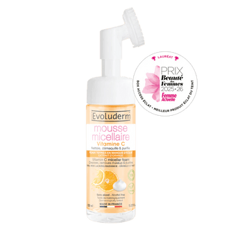 Evoluderm Mousse Micellaire Nettoyante Vitamine C - Ethnilink