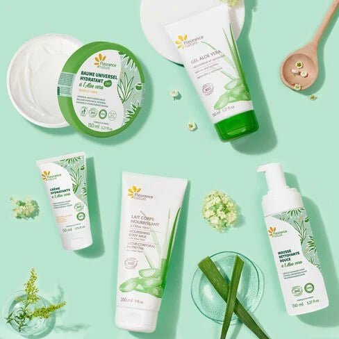 Fleurance Nature Mousse Nettoyante Douce à l'Aloé Véra Bio - Ethnilink