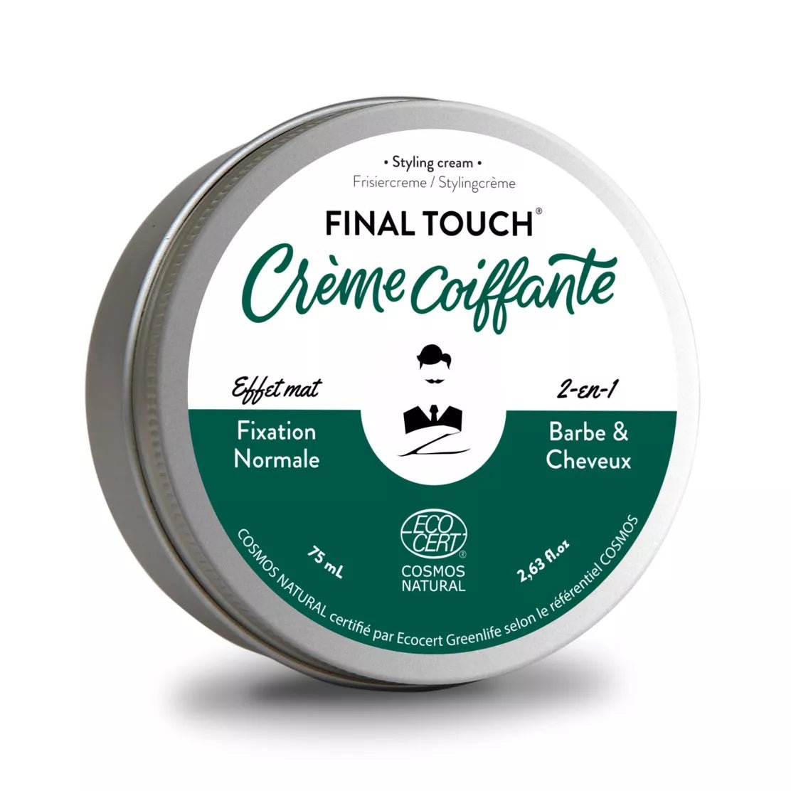 Monsieur Barbier Crème Coiffante Barbe & Cheveux Final Touch - Ethnilink