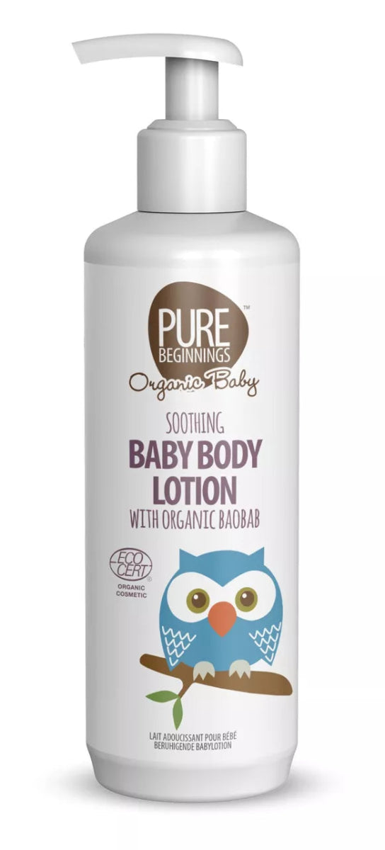 Pure Beginnings Lotion Apaisante Pour Bébé Au Baobab Bio - Ethnilink