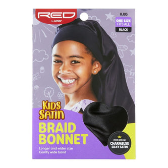 Red By Kiss Bonnet Satin Braid Enfant - Ethnilink
