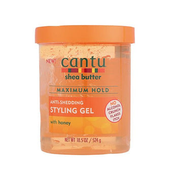 Cantu Anti-Shedding Styling Gel Honey 524g - Ethnilink