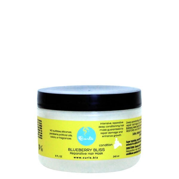 Curls Blueberry Bliss Masque Reparateur 8oz - Ethnilink