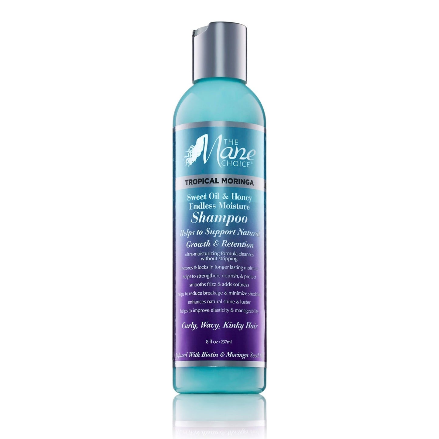 The Mane Choice Tropical Moringa Shampoing 8oz - Ethnilink