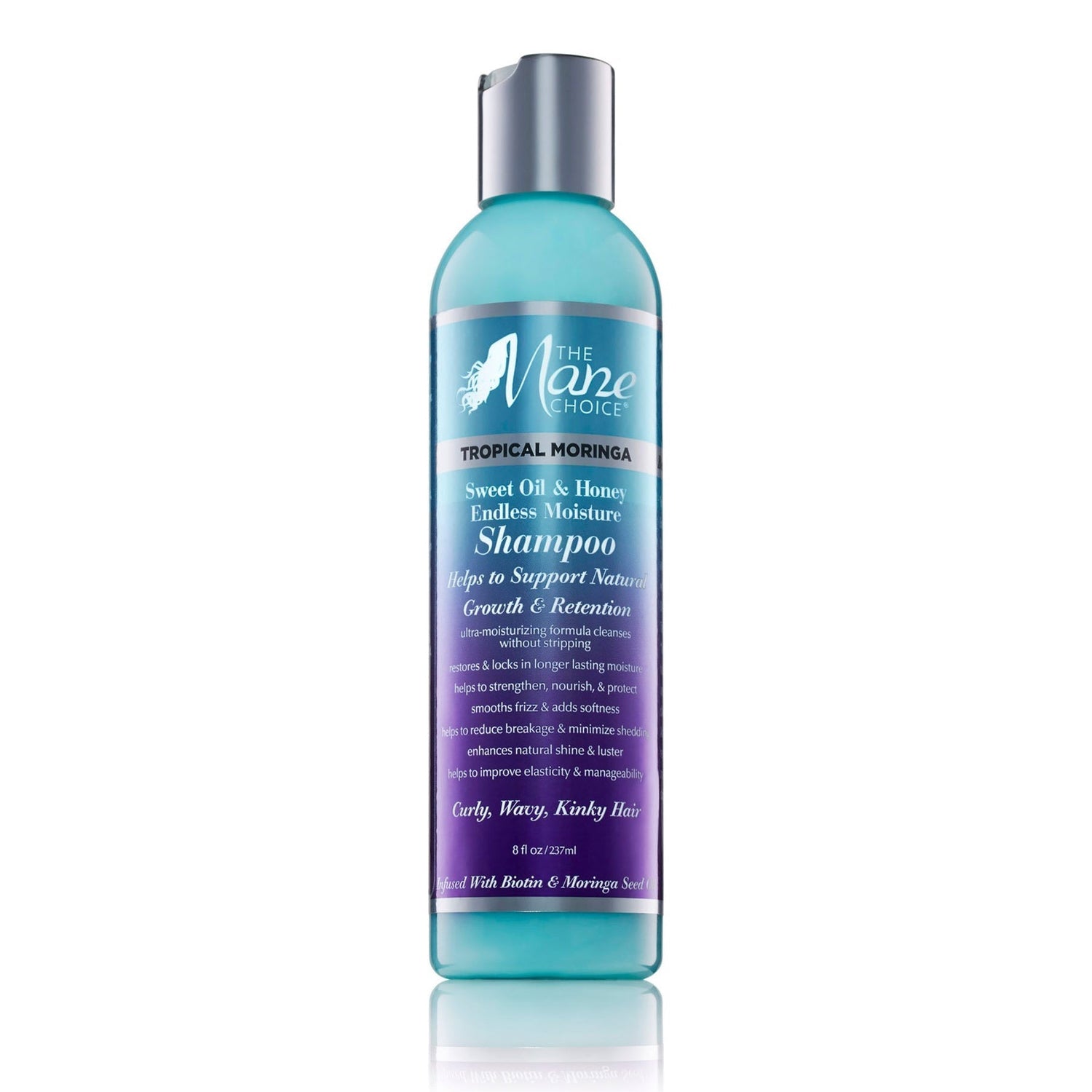 The Mane Choice Tropical Moringa Shampoing 8oz - Ethnilink