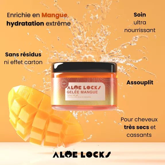 Easy Pouss Aloe Locks Gelée Mangue Fixante & Fortifiante - Ethnilink