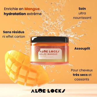 Easy Pouss Aloe Locks Gelée Mangue Fixante & Fortifiante - Ethnilink