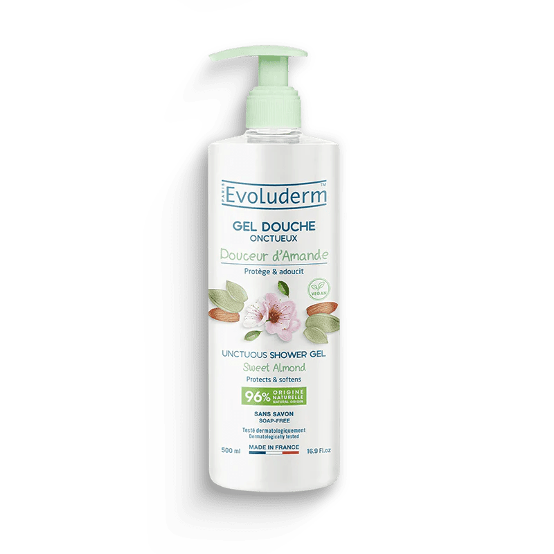 Evoluderm Gel douche Onctueux Douceur d'Amande - Ethnilink