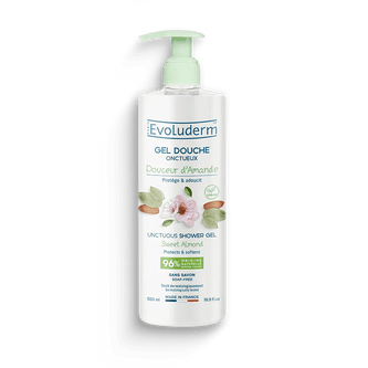 Evoluderm Gel douche Onctueux Douceur d'Amande - Ethnilink