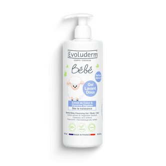 Evoluderm Gel Lavant Doux Corps & Cheveux Bébé - Ethnilink