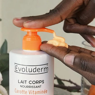 Evoluderm Lait Corps Nourrissant Carotte Vitaminée - Ethnilink