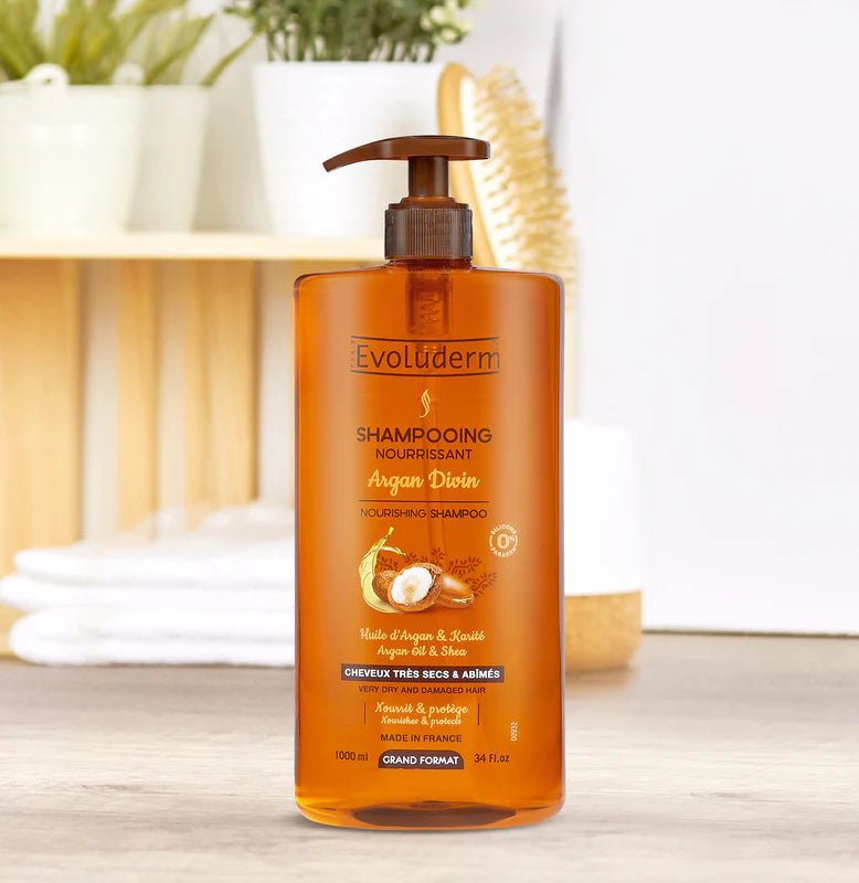 Evoluderm Shampoing Nourrissant Argan Divin - Ethnilink