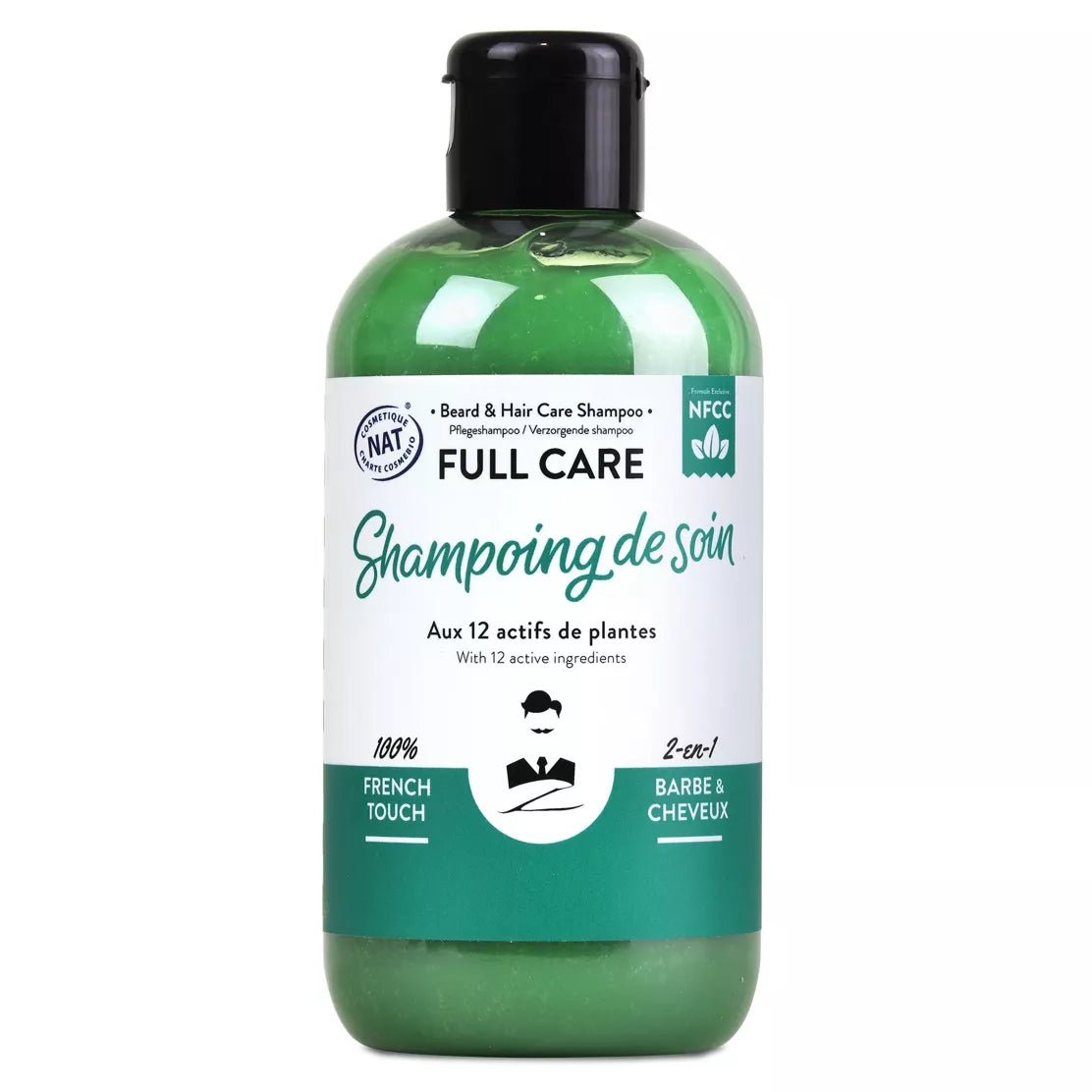 Monsieur Barbier Shampoing Barbe & Cheveux 2 en 1 Full Care - Ethnilink