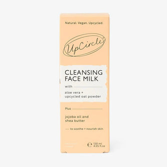 UpCircle Lait Nettoyant Visage à L'Aloé Véra + Poudre d'Avoine Recyclé - Ethnilink