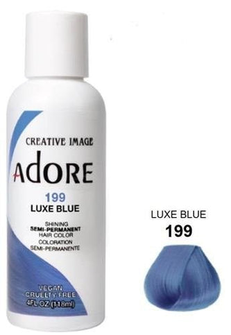 Adore Coloration Semi-Permanente Luxe Blue 199 - Ethnilink
