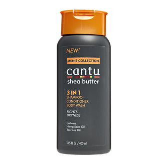 Cantu Homme Shampoing 3 en 1 400ml - Ethnilink