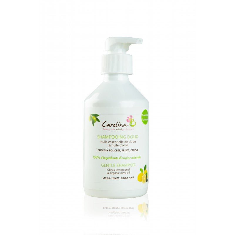 Carolina B Shampoing Doux Olive Citron 300ml - Ethnilink