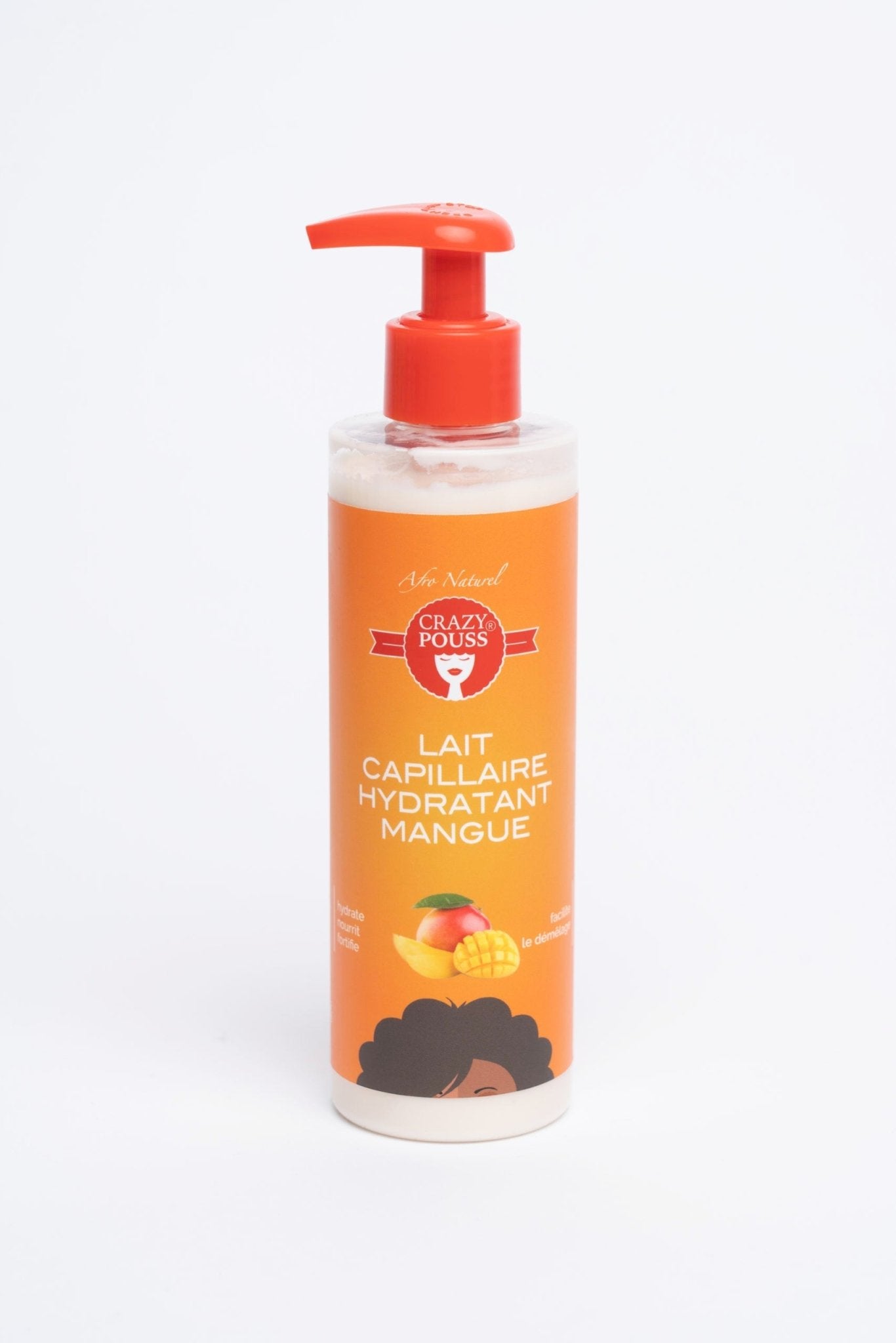 Crazy Pouss Lait Hydratant Mangue 250ml - Ethnilink