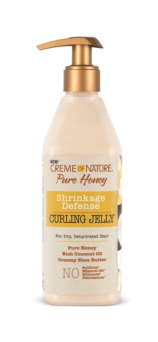 Creme Of Nature Pure Honey Curling Jelly 355ml - Ethnilink