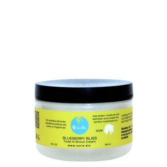 Curls Blueberry Bliss Twist N Shout Cream 240ml - Ethnilink