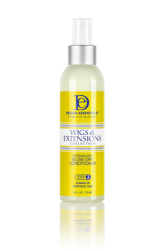 Design Essentials Moroccan Oil Detangling Blow Dry Conditioner 6oz - Ethnilink