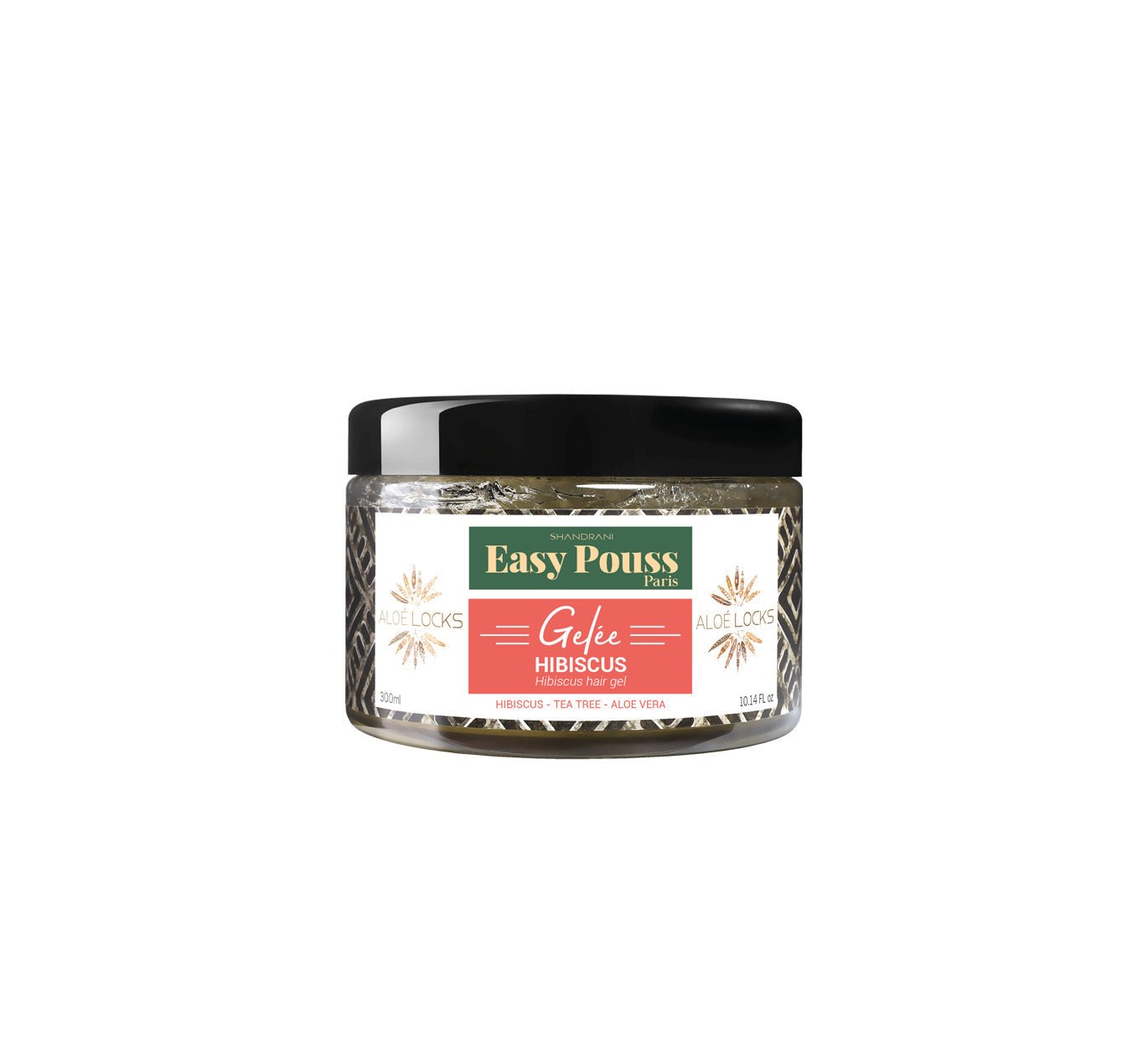 Easy Pouss Aloé Locks Gelée Hibiscus Purifiante Et Anti-Fourche 300ml - Ethnilink