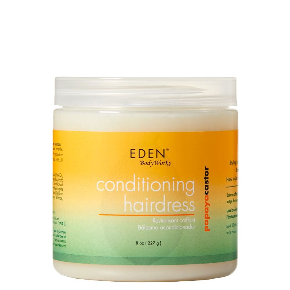 Eden Bodyworks Papaya Castor Conditioning Hairdress - Baume Coiffant 227g - Ethnilink
