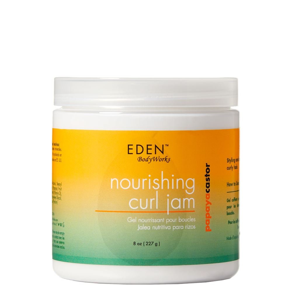 Eden Bodyworks Papaya Castor Nourishing Curl Jam - Gel Nourrissant Pour Boucles 227g - Ethnilink