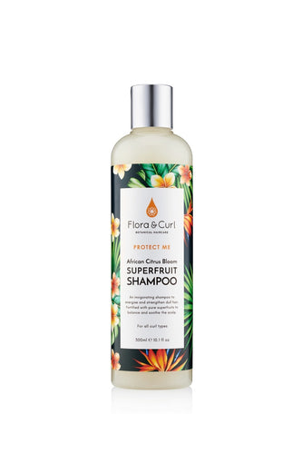 Flora & Curl African Citrus Superfruit Shampoo Shampooing Aux Agrumes Africains - Ethnilink