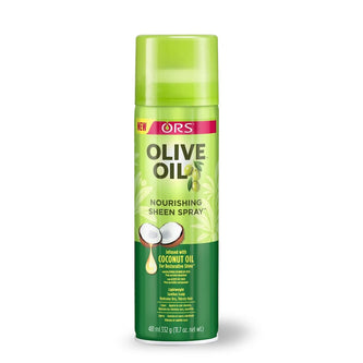 Ors Olive Oil Sheen Spray Olive Oil & Coconut Oil 481ml - Ethnilink
