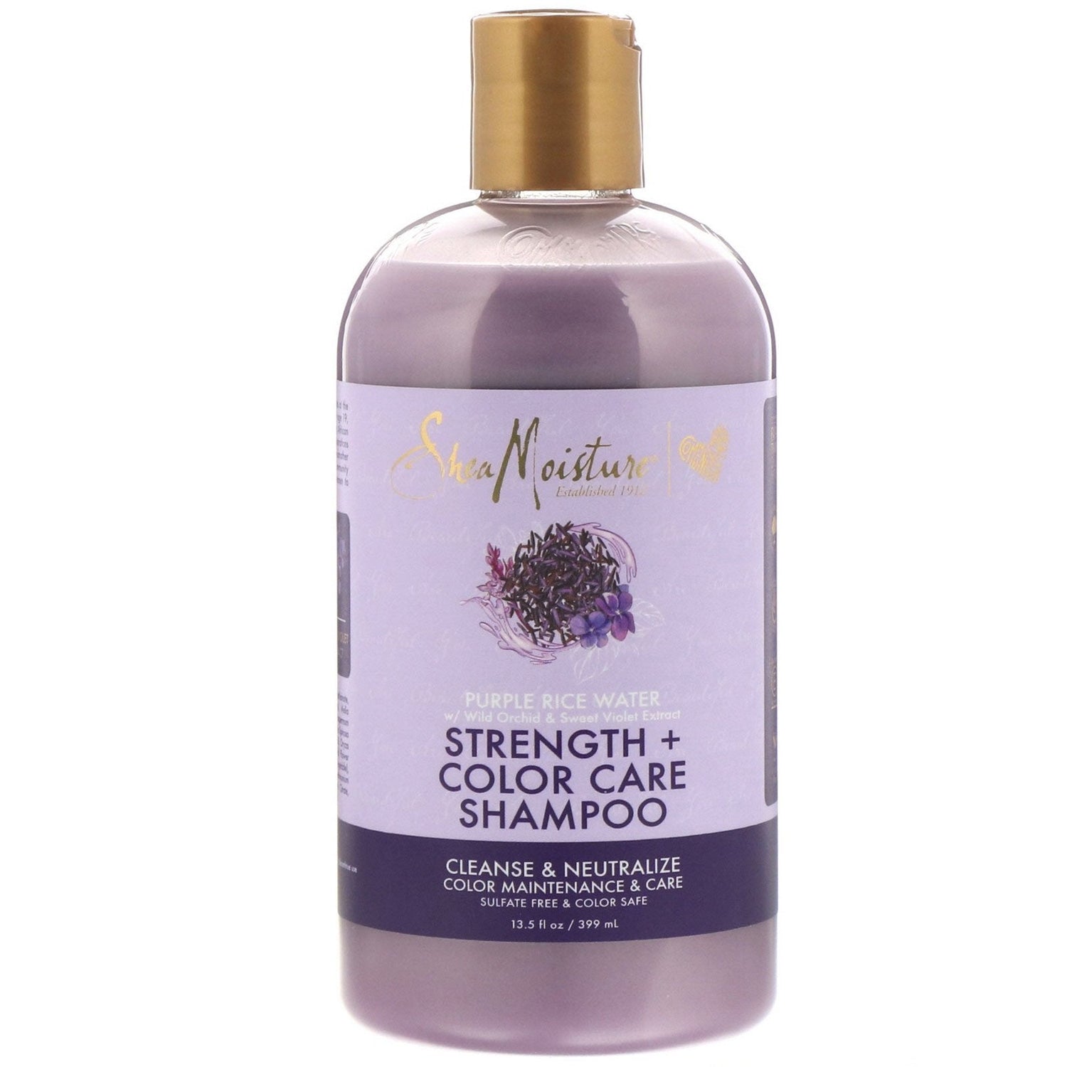 Shea Moisture Purple Rice Water Strength & Color Care Shampoo 13oz - Ethnilink
